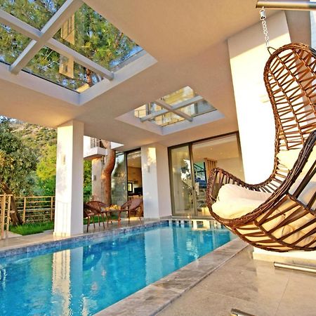 Villa With A Private Heated Pool, Jacuzzi, Overlooking Spectacular Views Of The Sea Kas Exterior photo