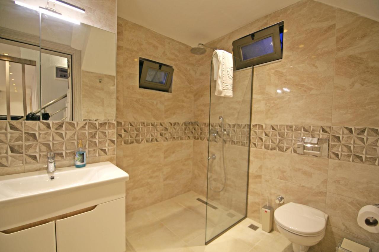 Villa With A Private Heated Pool, Jacuzzi, Overlooking Spectacular Views Of The Sea Kas Exterior photo